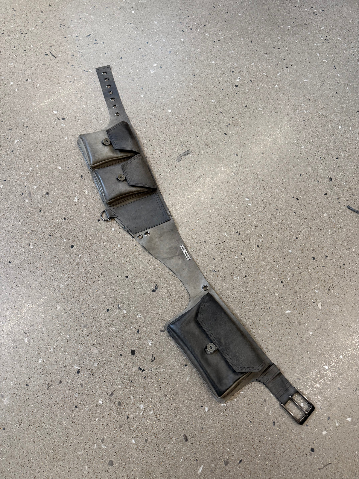 Tactical leather beltbag